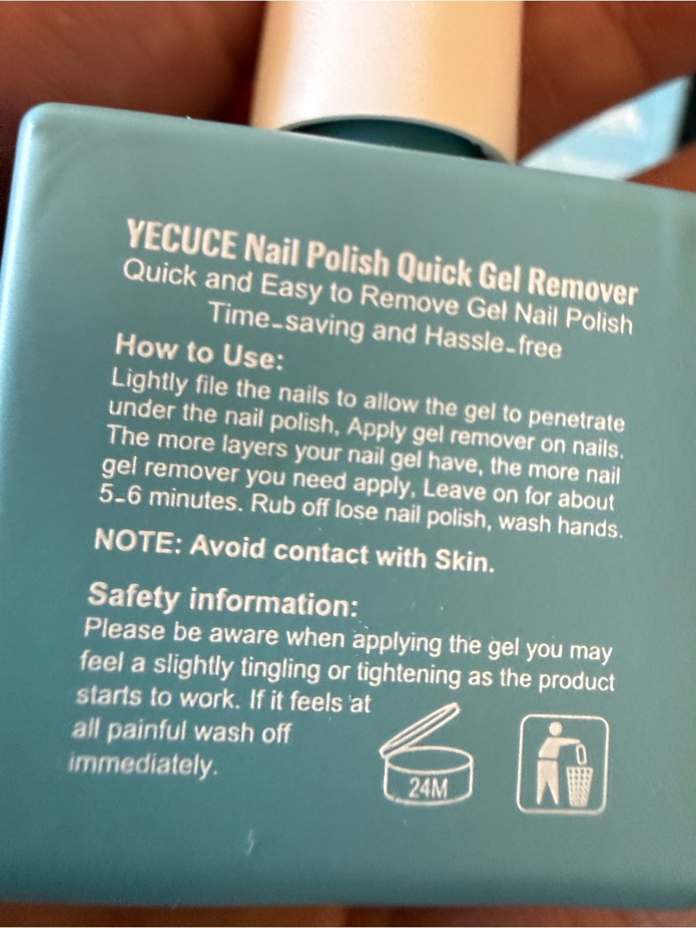 Bundle of 4 Bottles of Gel Nail Polish Remover - Picture 5 of 7